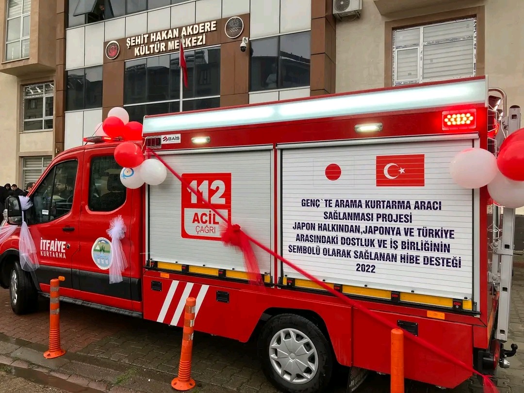 Japonya'dan Bingöl'e Dostluk Köprüsü