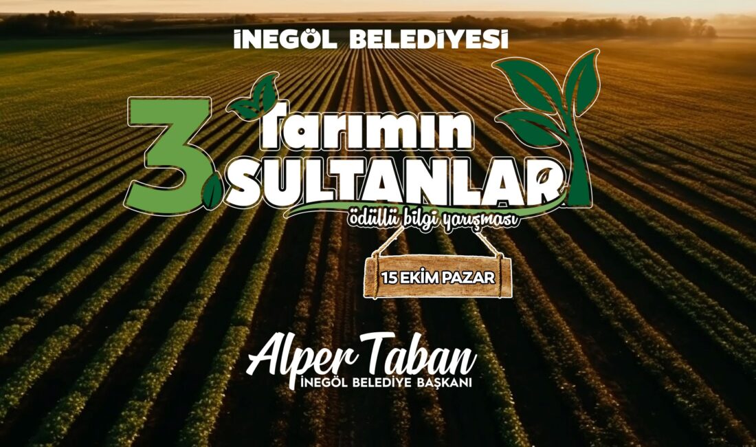 İnegöl Belediyesi’nin 15 Ekim