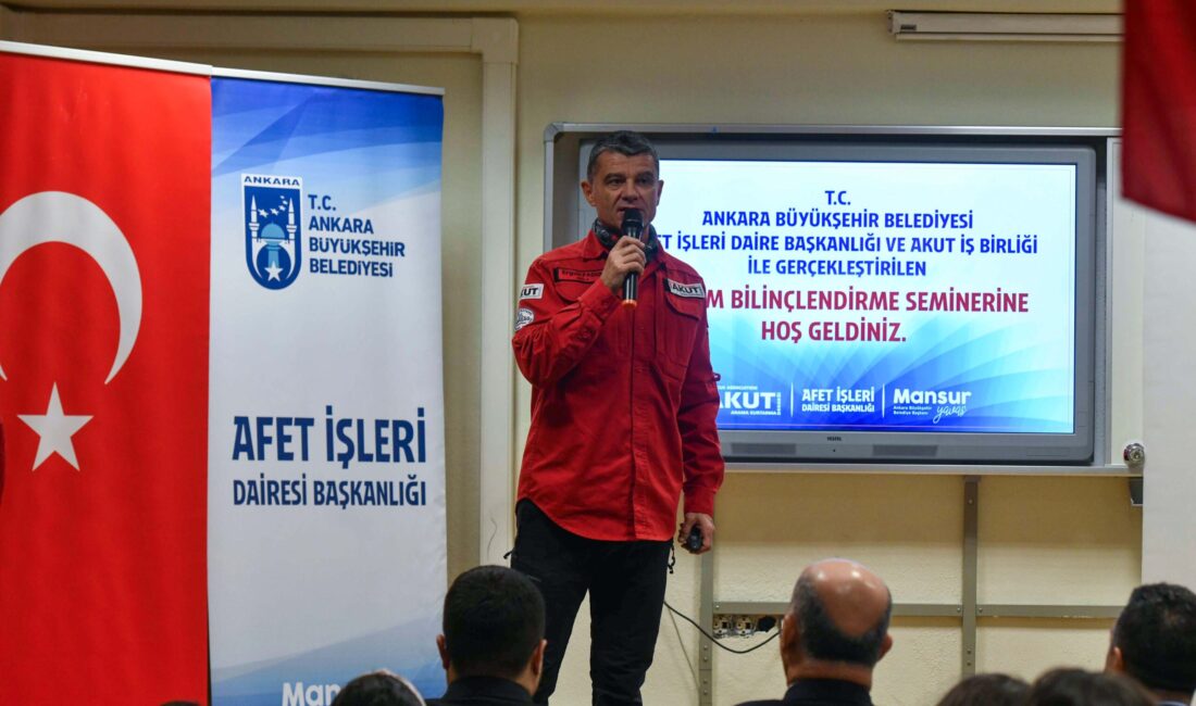 Ankara Büyükşehir Belediyesi Afet