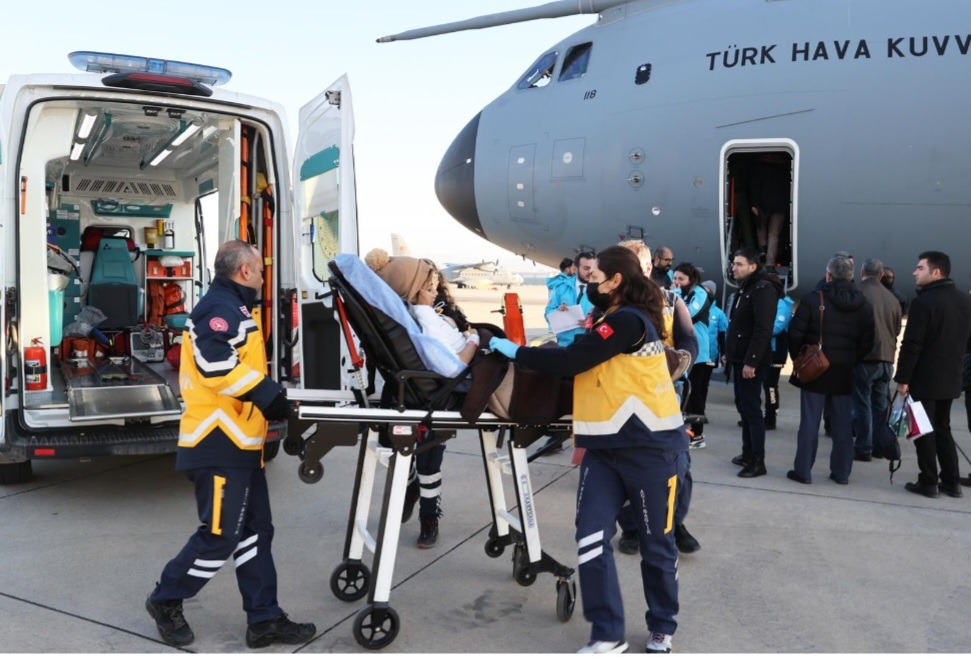 Gazze’den Türkiye’ye 6. Hasta Tahliyesi