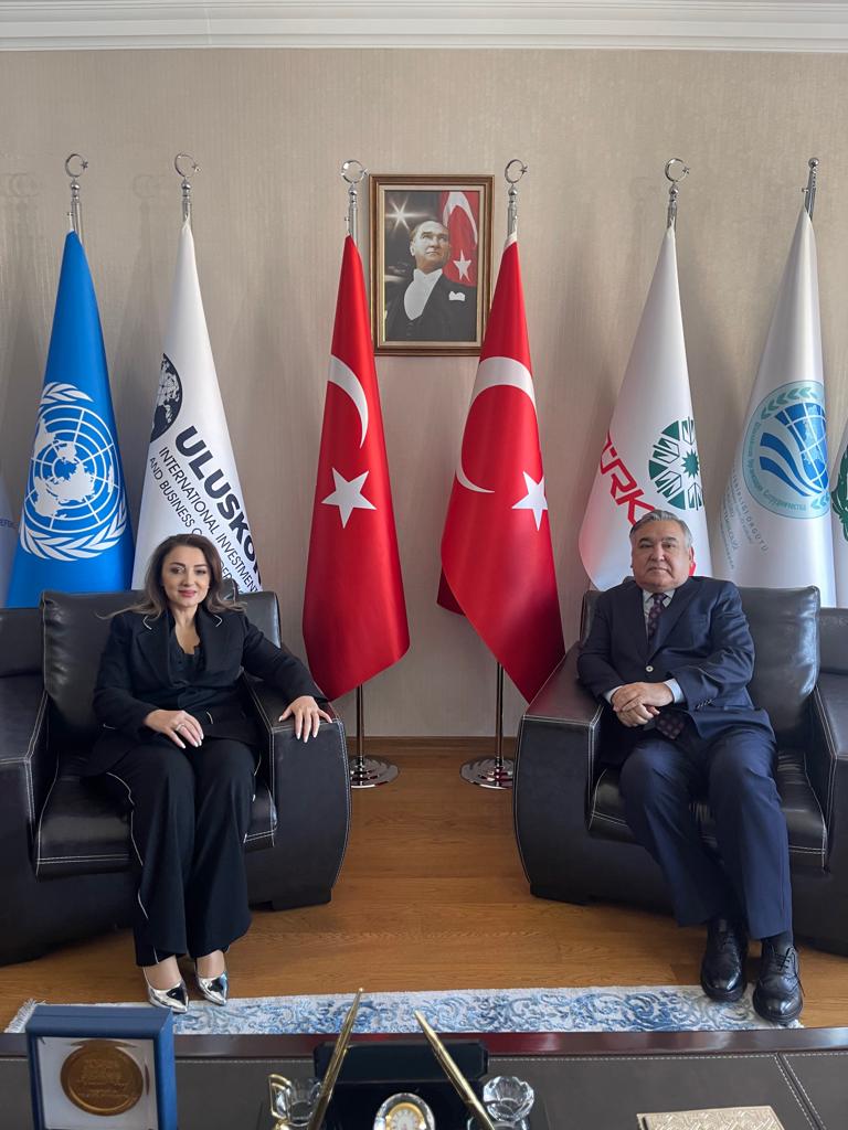 ULUSKON Başkanı Nezaket Atasoy, Özbekistan Büyükelçisi ile Önemli Toplantıda Bulundu