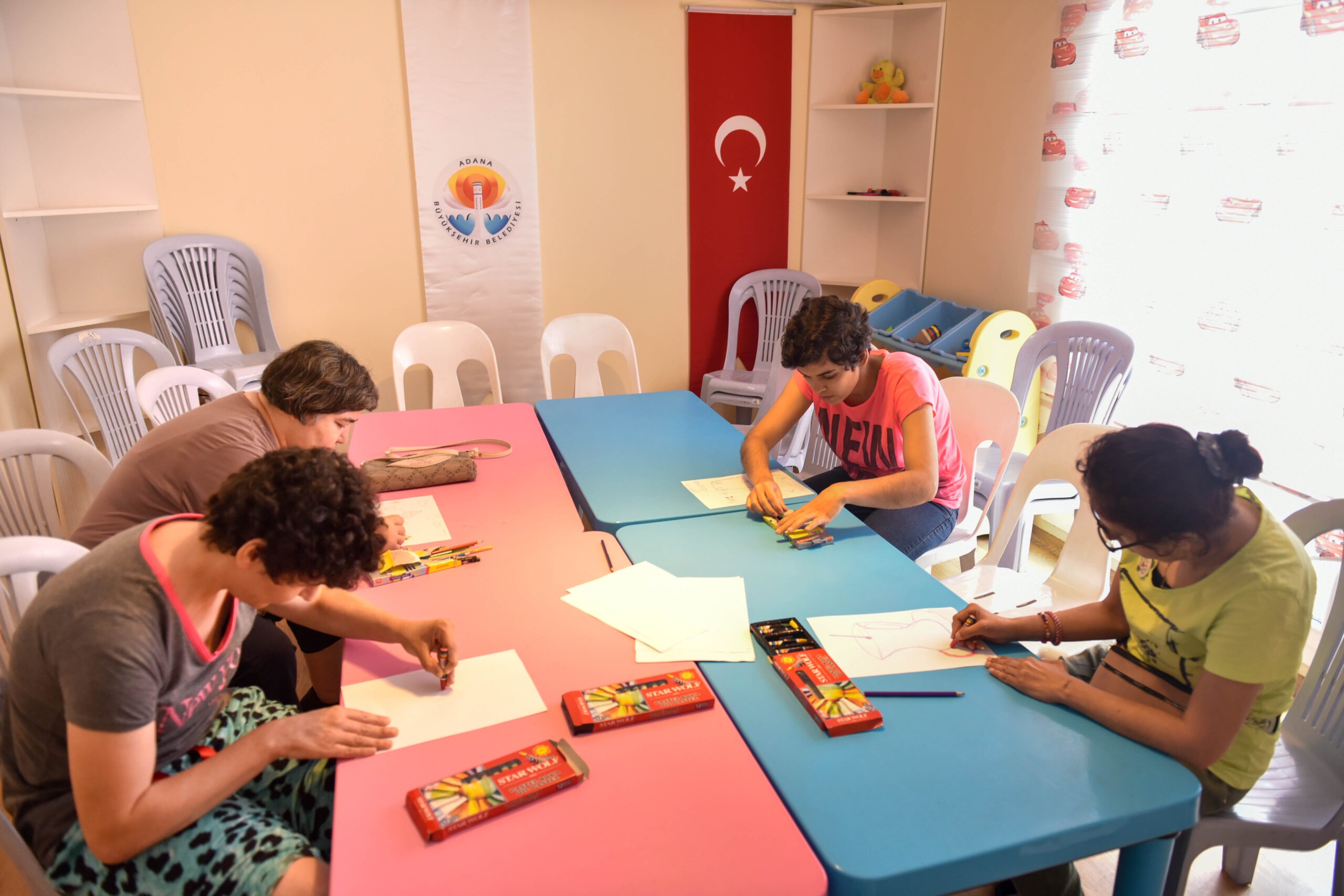 Adanada Büyükşehir Engelli Çocuk Mola Evi’nde Yaz Atölyeleri Başladı.