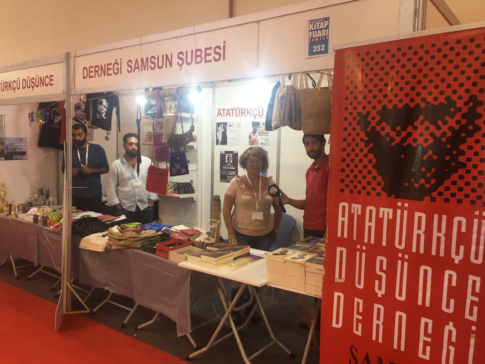 ADD Samsun Şubesi Karadeniz 7. Samsun Kitap Fuarında Yerini Aldı