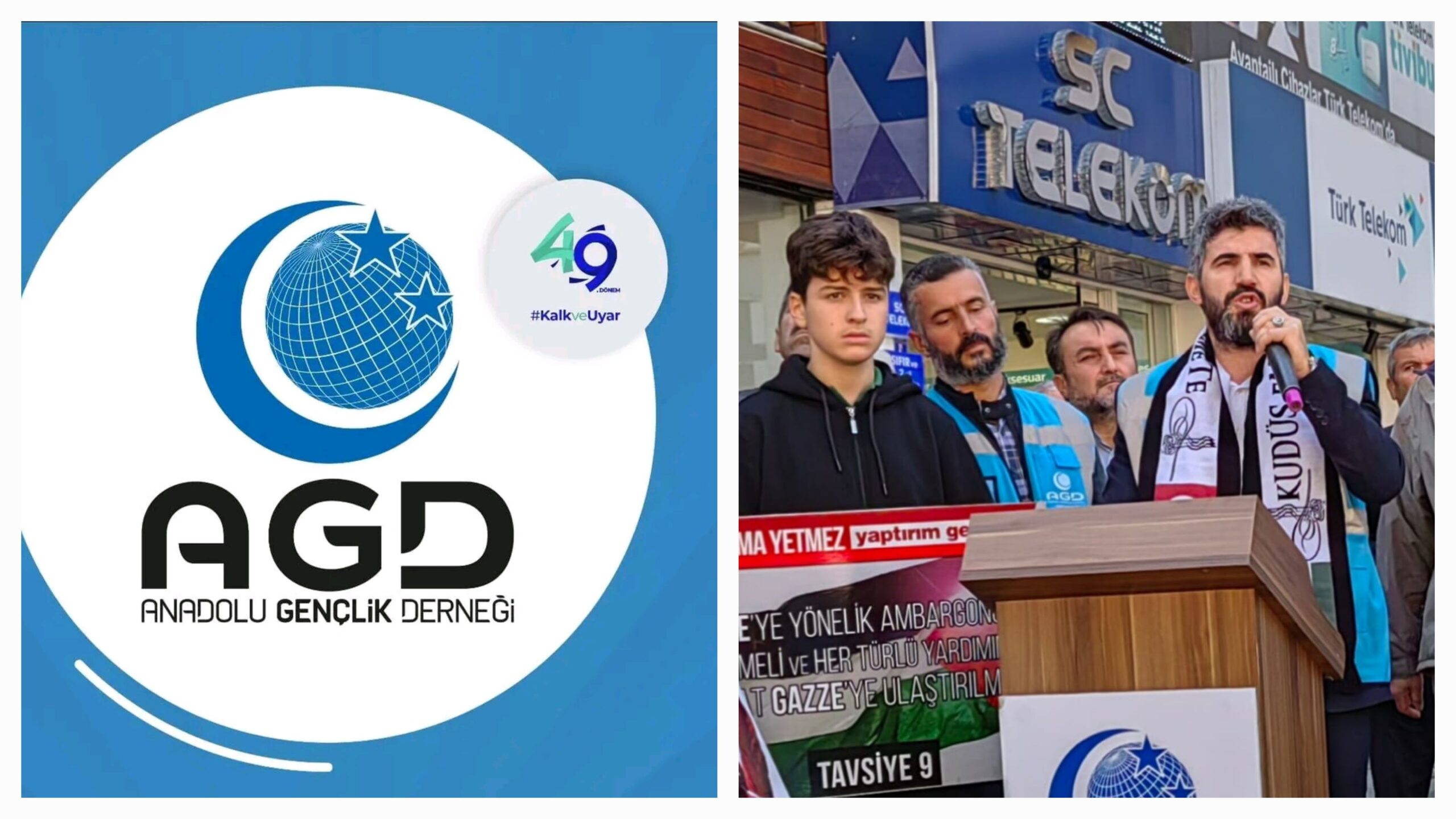 AGD TERME TEMSİLCİLİĞİ DE  KATİL BLİNKEN'İ İSTEMİYORUZ DEDİ 