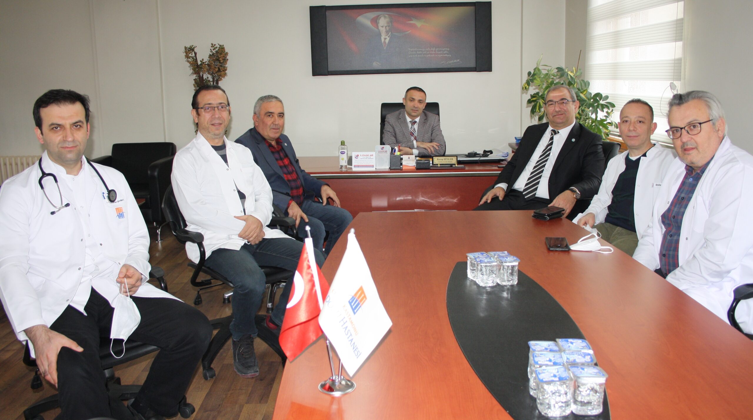 Ahmet Katar’dan Anadolu Hastanesi’ne ziyaret