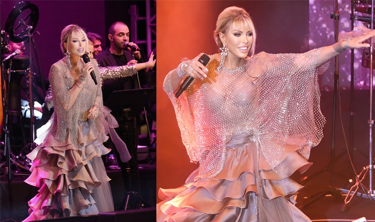 Ajda Pekkan Bodrum’da sevenlerini coşturdu.
