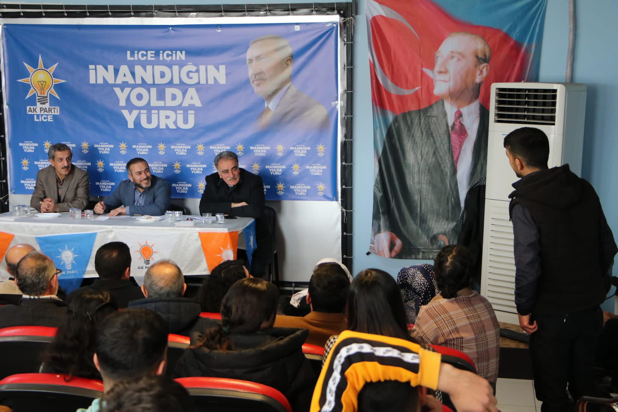 AK PARTİ DİYARBAKIR TEŞKİLATI LİCE İLÇESİNE ÇIKARMA YAPTI