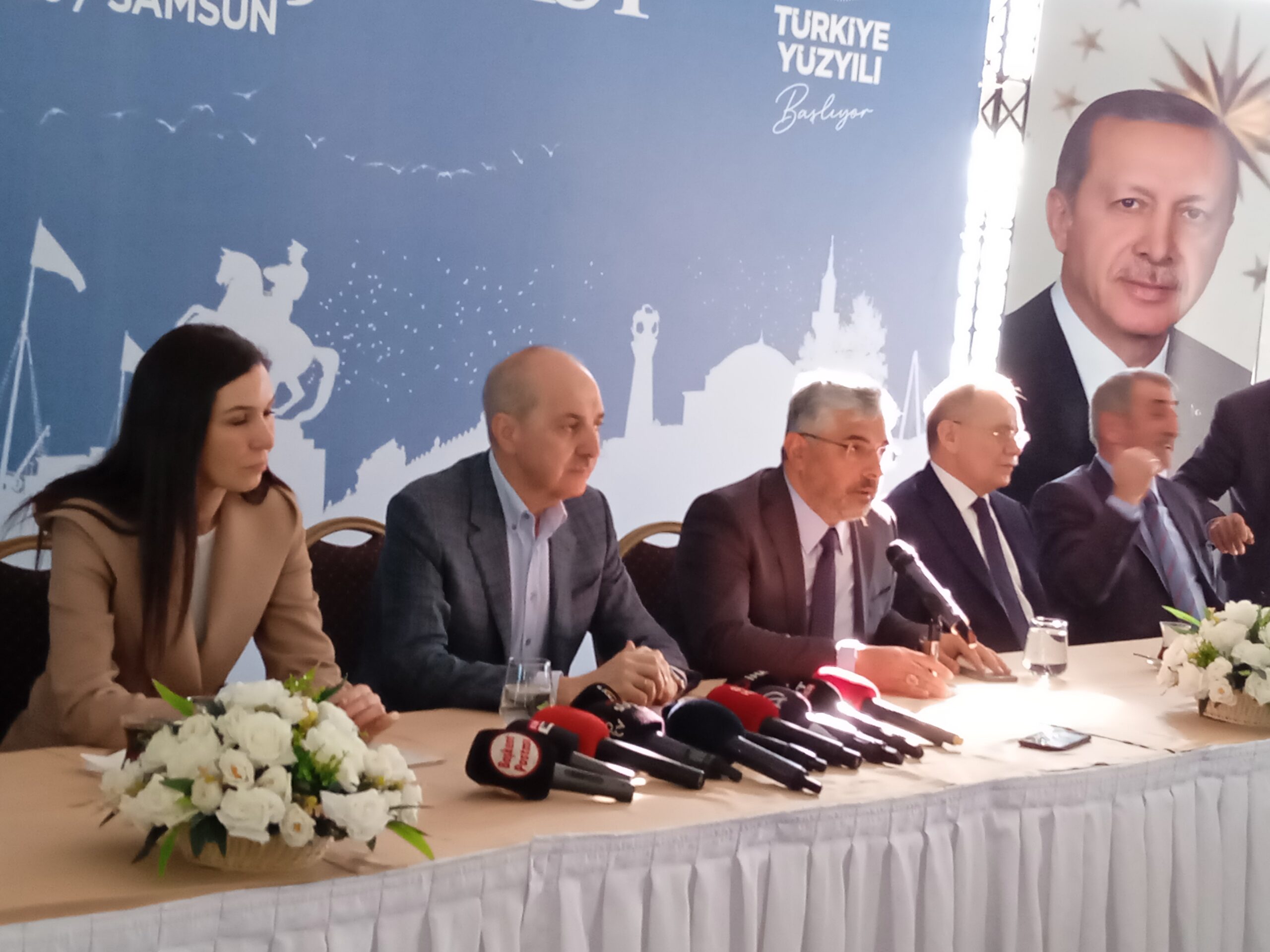 AK PARTİ GENEL BAŞKANVEKİLİ NUMAN KURTULMUŞ SAMSUN'DA ÖNEMLİ MESAJLAR VERDİ