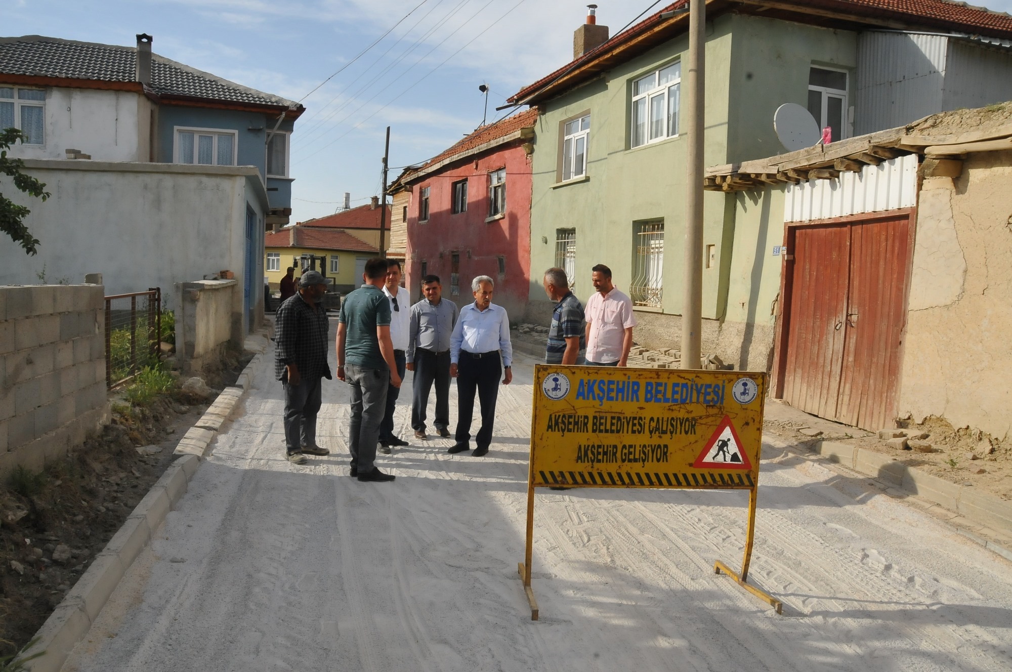 Akşehir Belediyesi’nden Adsız Mahallesi’ne 5 Milyon Liralık Yatırım