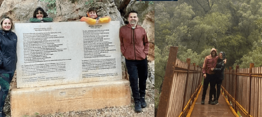 Akut'un kurucusu Nasuh Mahruki, eşi Mine Mahruki ve çocukları ile bayram tatillerini Isparta’da geçirdiler.