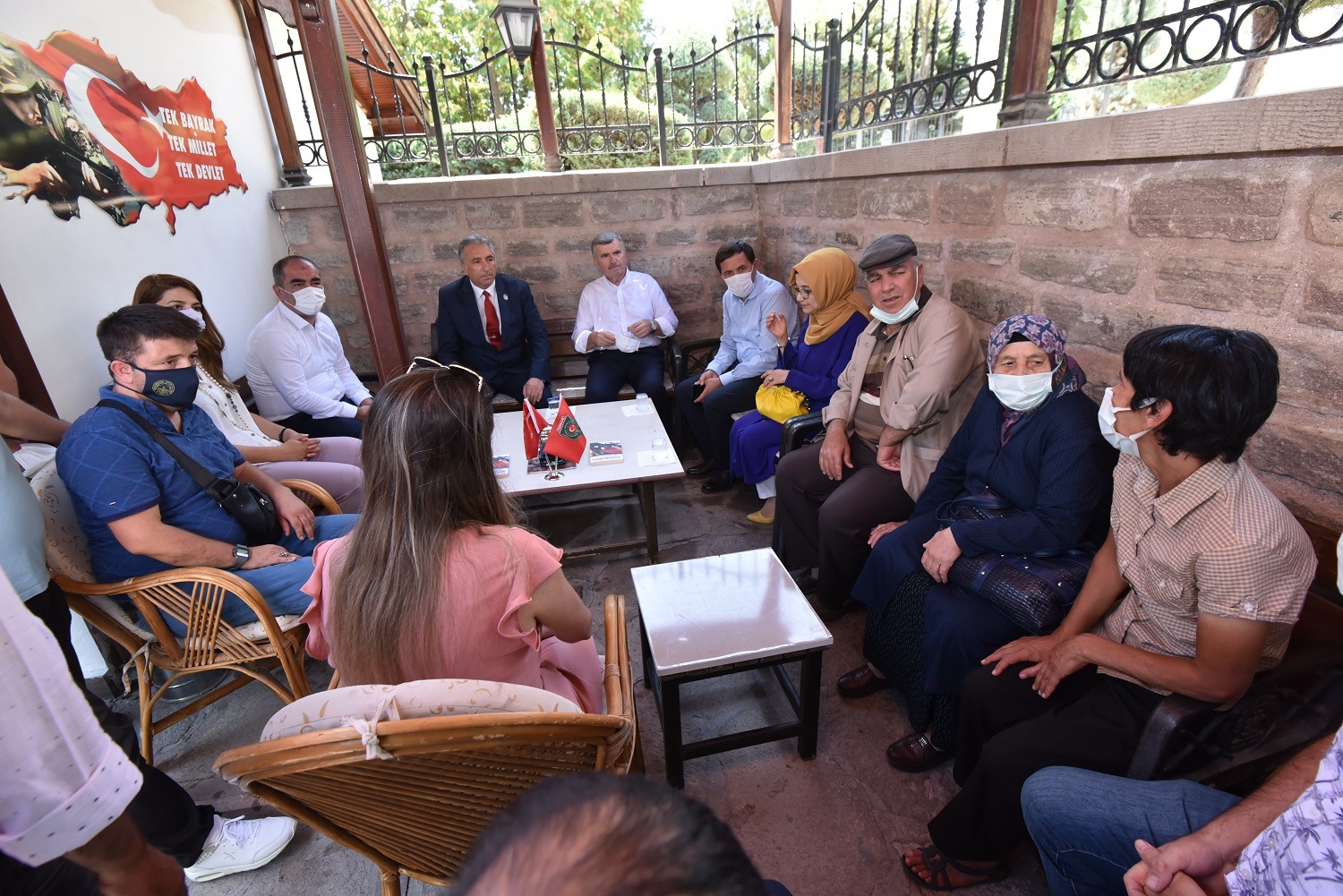 AKYÜREK, KILCA VE GENÇ’TEN ŞEHİT VE GAZİ DERNEKLERİNE ZİYARET