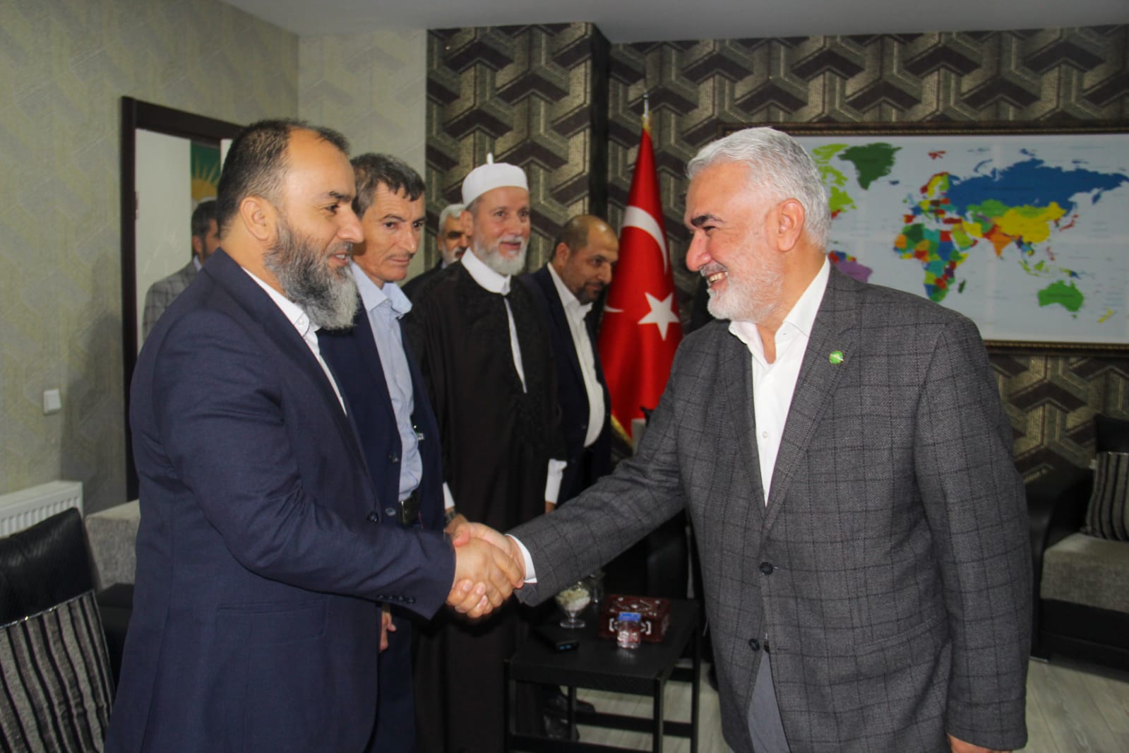 Alimlerden HÜDA PAR Genel Başkanı Yapıcıoğlu’na Ziyaret