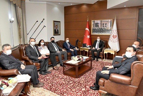 Anadolu Sağlık Sen, Zonguldak Valisini Ziyaret etti