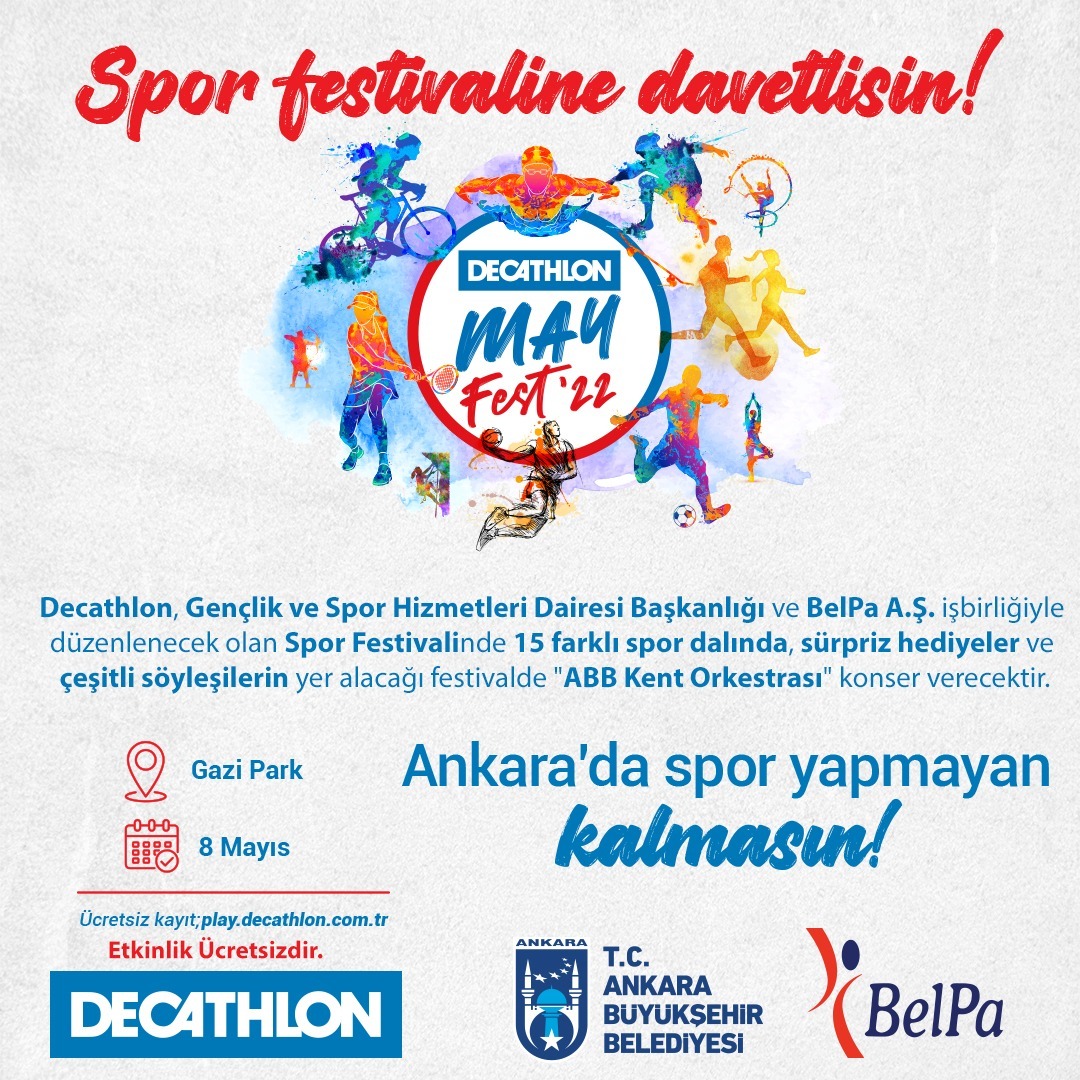 ANKARA SPORUN DA BAŞKENTİ OLACAK: GAZİ PARK’TA SPOR FESTİVALİ BAŞLIYOR