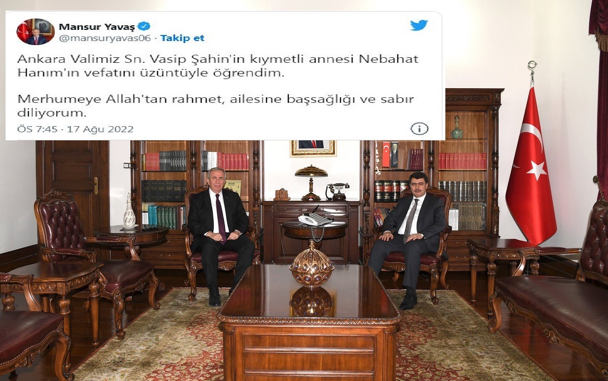 ANKARA VALİMİZİN ACI GÜNÜ...