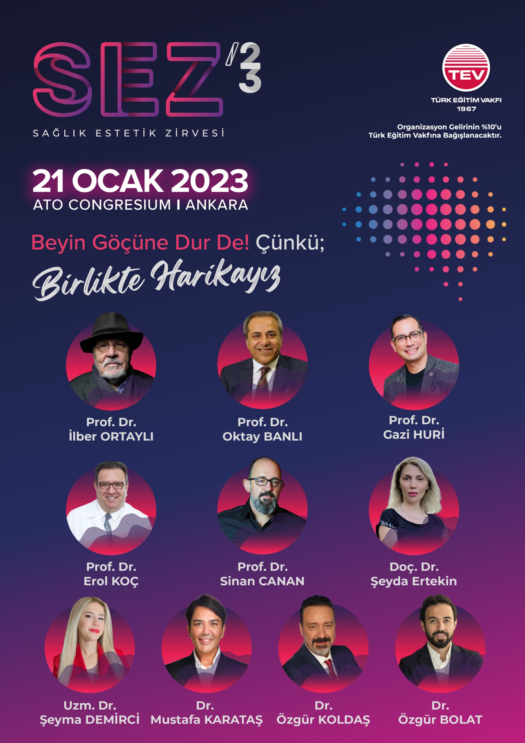 ANKARA’DA TOPLUMU VE EKONOMİK GİDİŞATI YAKINDAN İLGİLENDİRECEK ZİRVE.