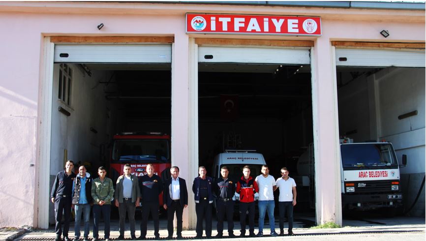 ARAÇ BELEDİYE BAŞKANI SATILMIŞ SARIKAYA İTFAİYECİLİK HAFTASINI KUTLADI