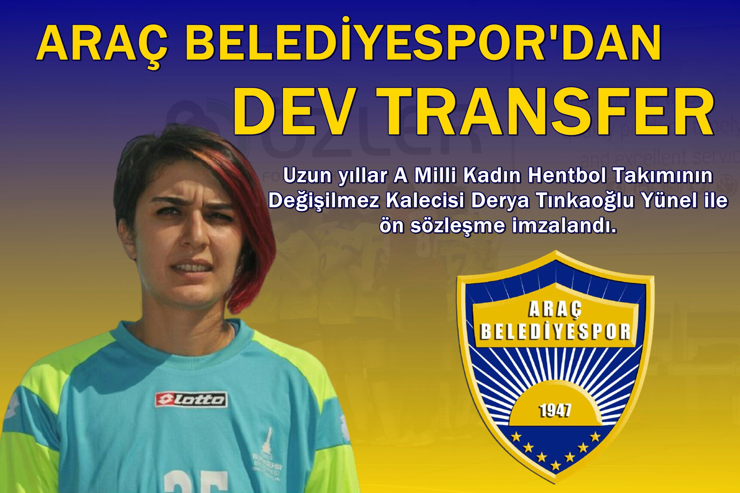 ARAÇ BELEDİYESPOR’DAN DEV TRANSFER