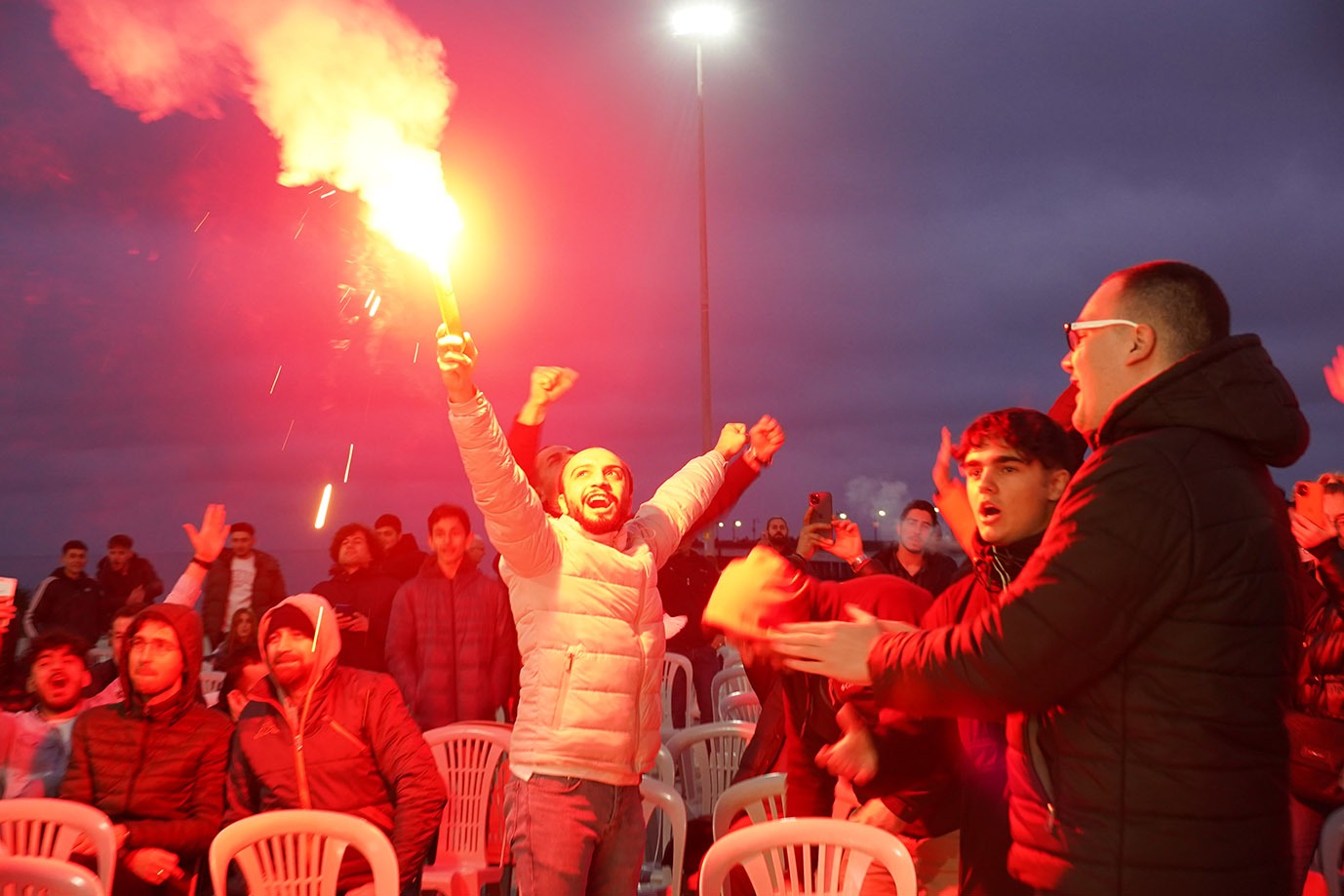 Atakum, Samsunspor için tek yürek oldu