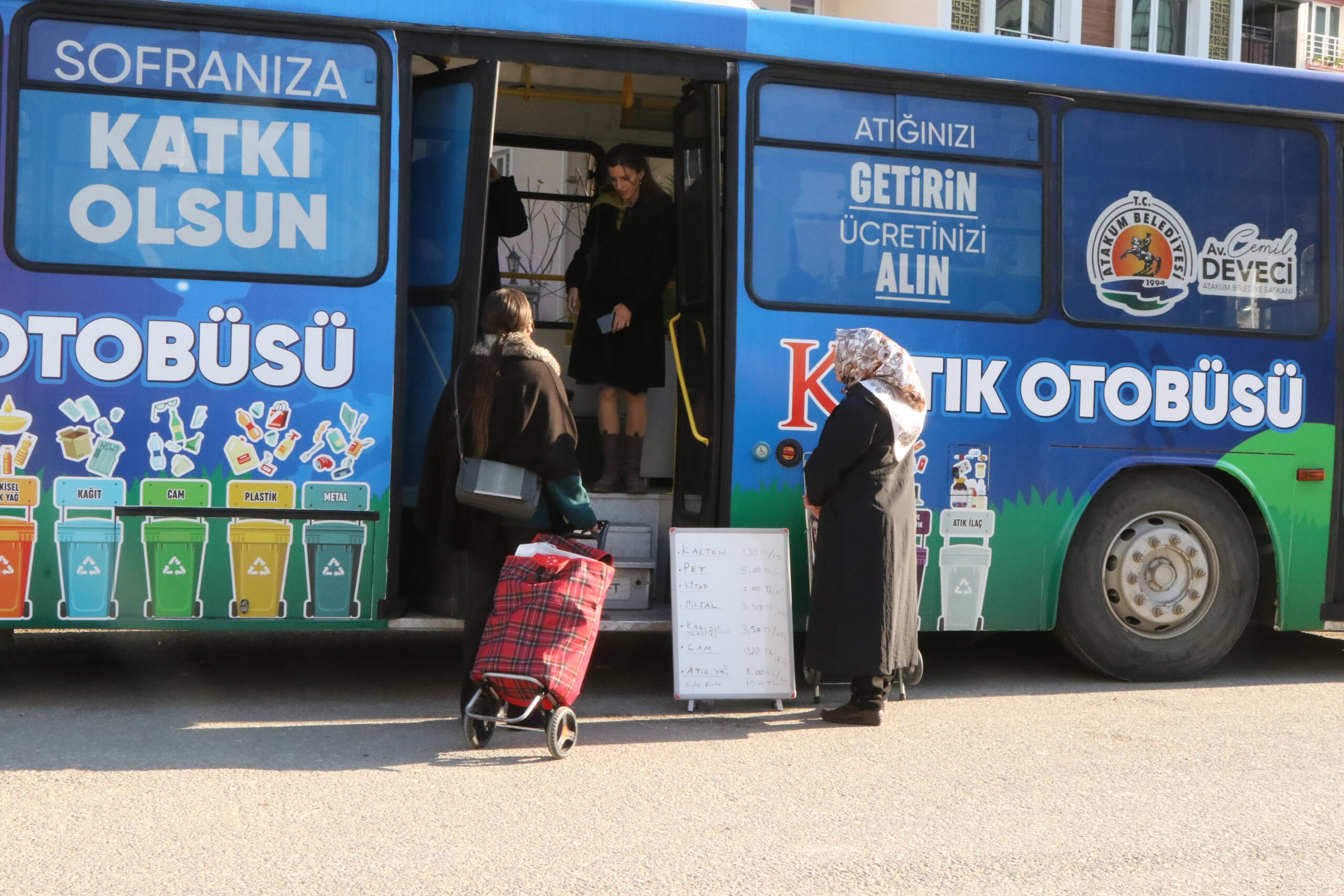 Atakumlulardan Katık Otobüsü’ne tam destek