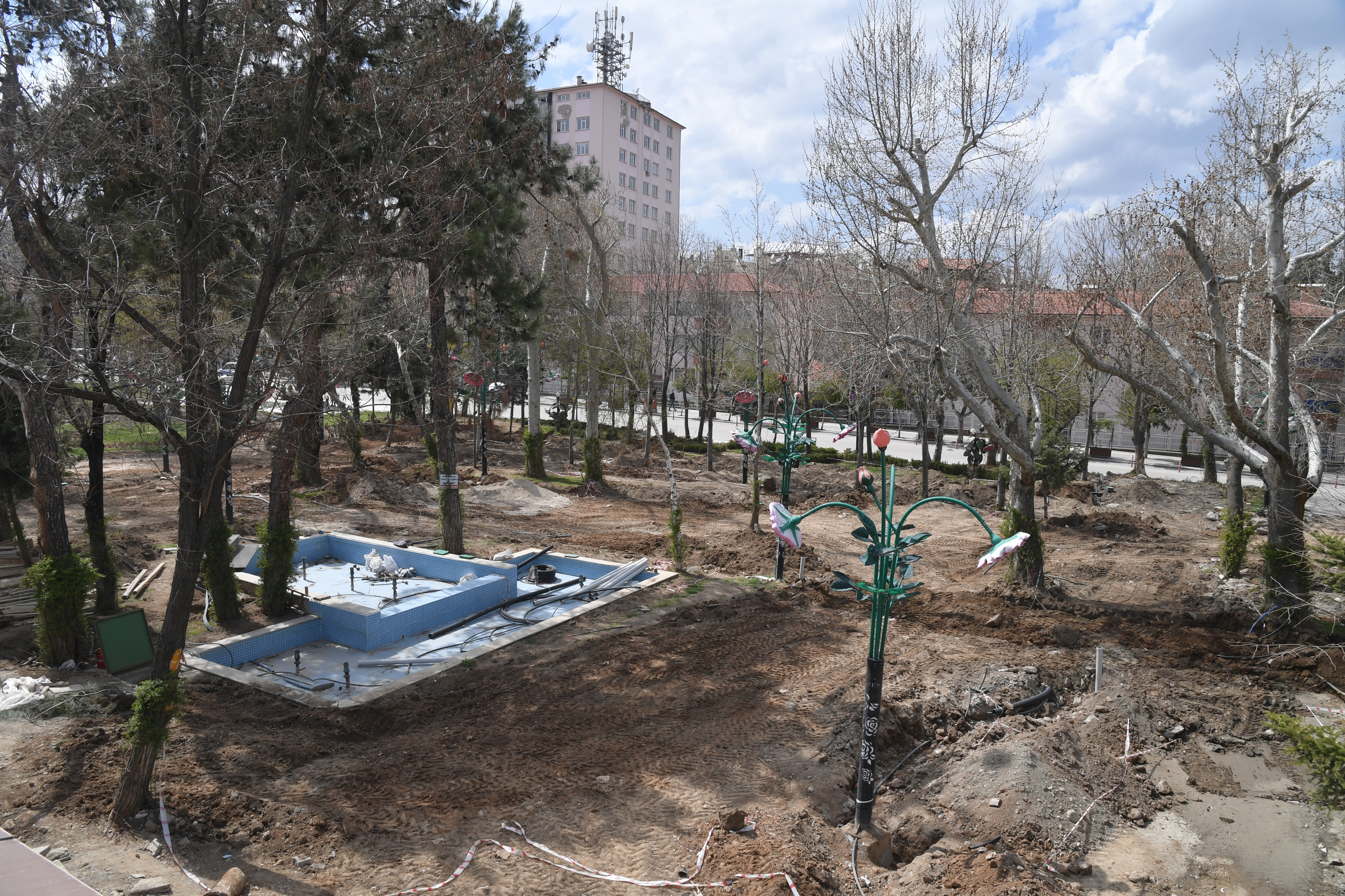 Isparta Belediyesi Atatürk Parkında