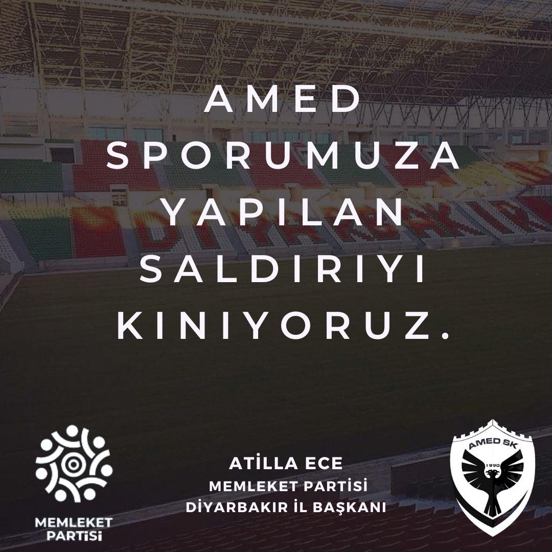 ATİLLA ECE : AMEDSPOR YALNIZ DEĞİLDİR 