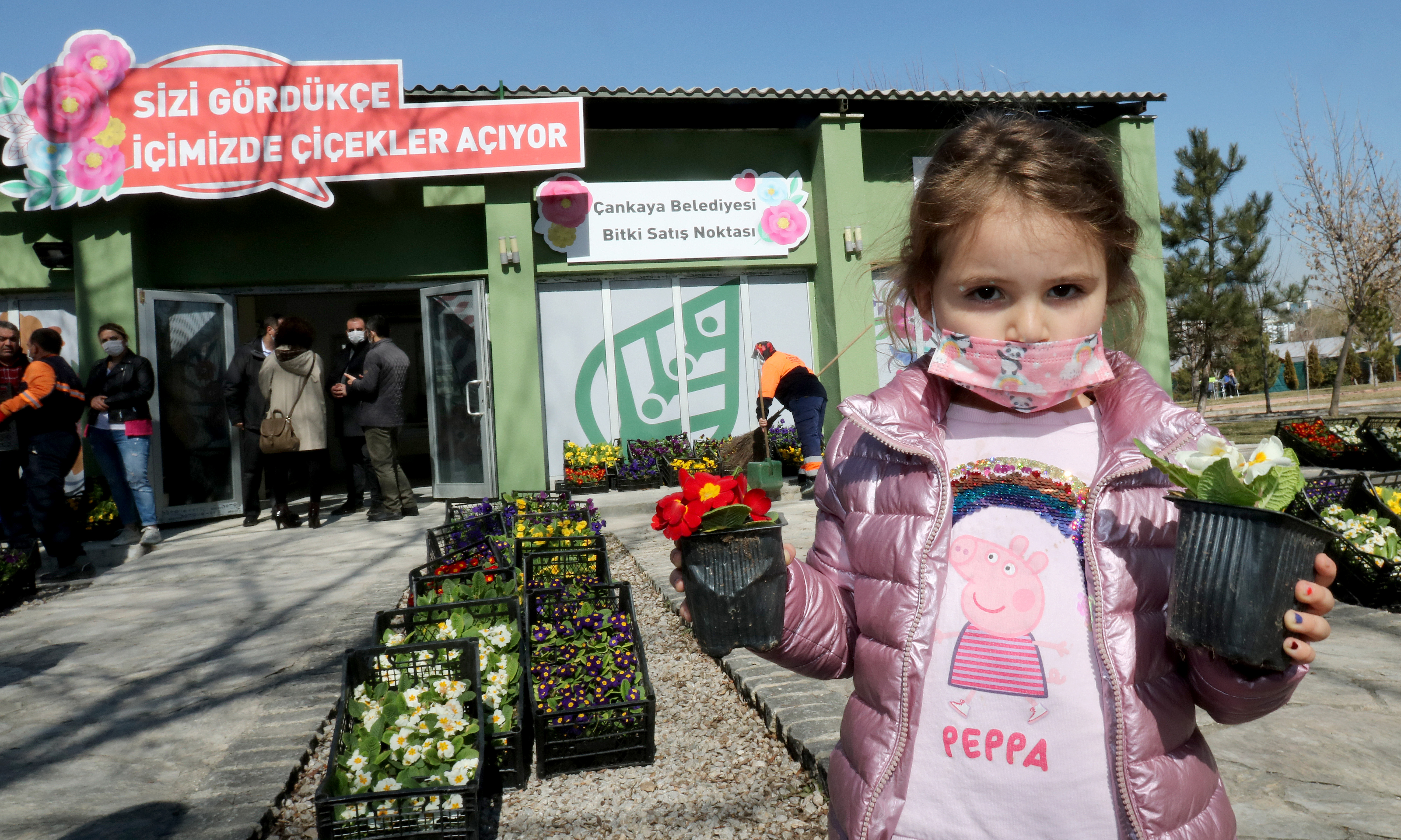 BAHARDA ÇİÇEKLERİNİZ ÇANKAYA'DAN...