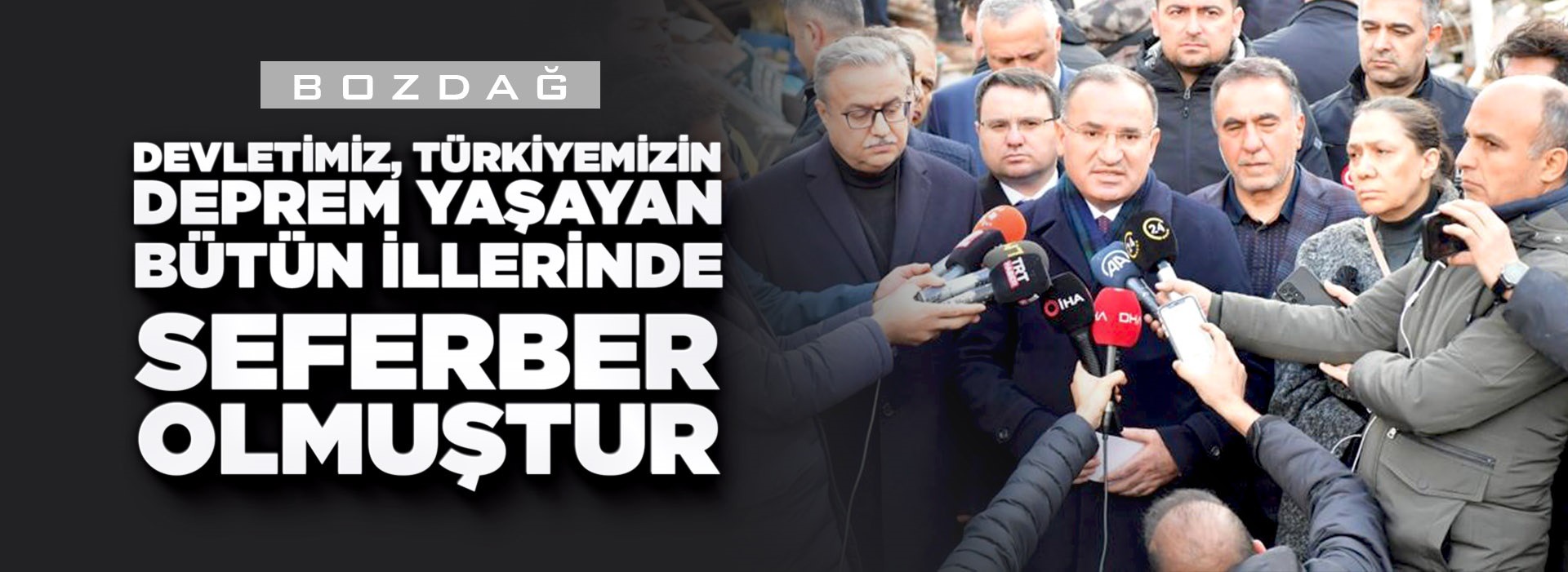 BAKAN BOZDAĞ DEPREMDEN ETKİLENEN DİYARBAKIR’DA İNCELEMELERDE BULUNDU 