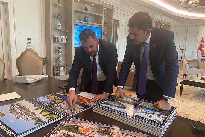 Bakan Murat Kurum’dan Başkan Ertuğrul Çetin’e Tam Destek