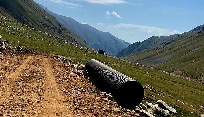 BAŞKAN AHMET COŞKUN ÇAMLIKAYA ÇAMLIHEMŞİN YOLU GÜN SAYIYOR DEDİ