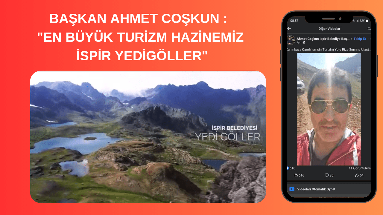 BAŞKAN AHMET COŞKUN YEDİGÖLLER'E DIKKAT ÇEKTİ 
