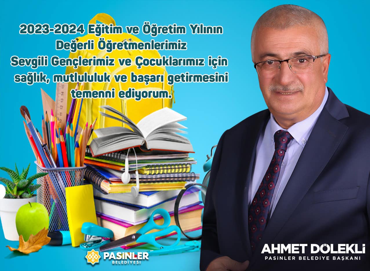 Başkan Ahmet Dölekli Eğitim ve Öğretim Yılı Mesajı Paylaştı