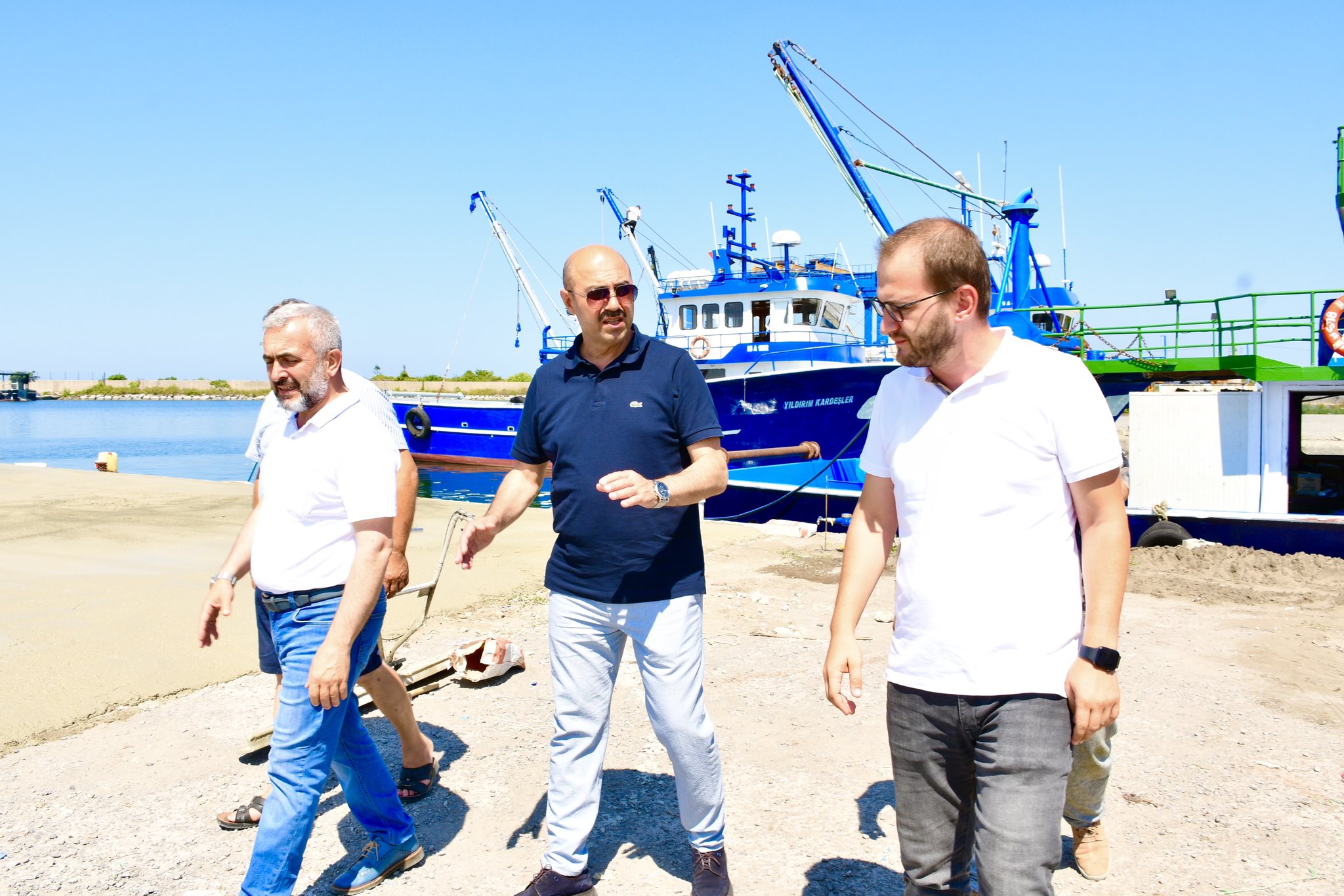 Başkan Ali Kılıç : Terme Belediyesi Balıkçılık Sektörünün Yanında