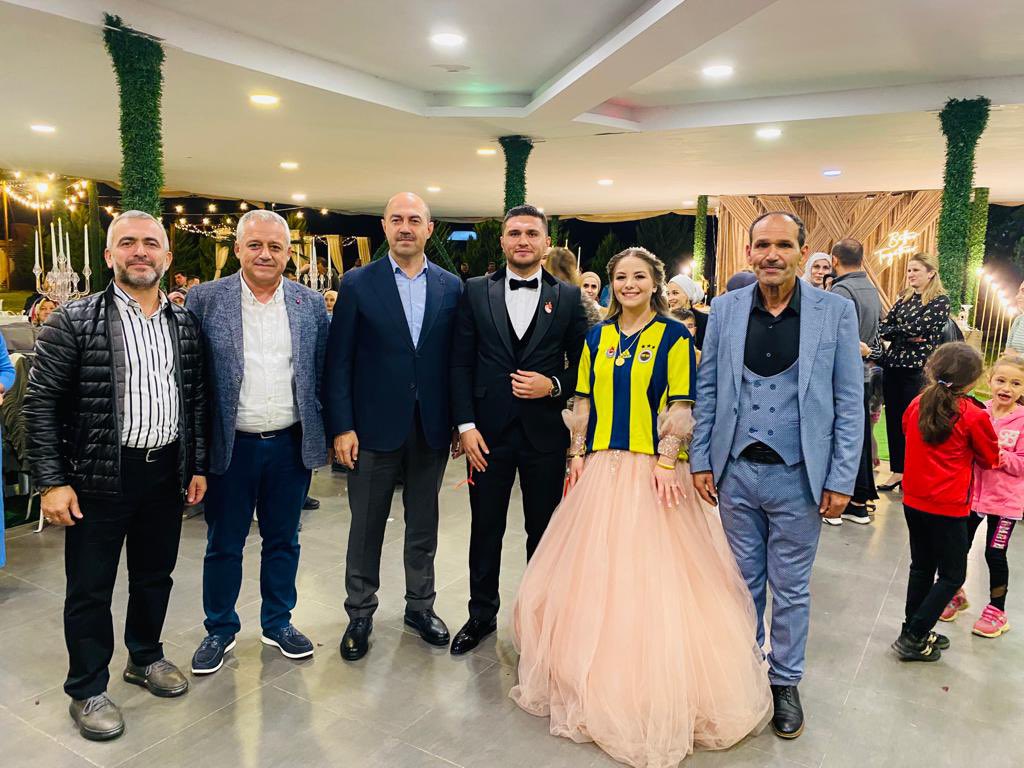 Başkan Ali Kılıç Termeli Çiftlerin Düğün Sevincine Ortak Oldu