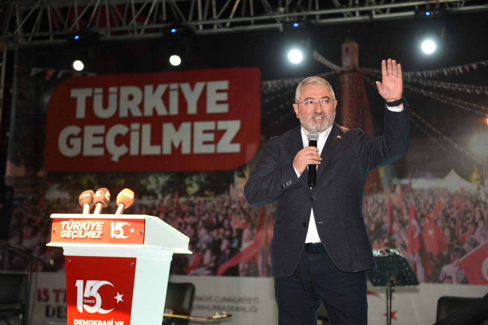 BAŞKAN AŞGIN : 15 TEMMUZ BÜYÜK BİR DEMOKRASİ MÜCADELESİNİN ADIDIR