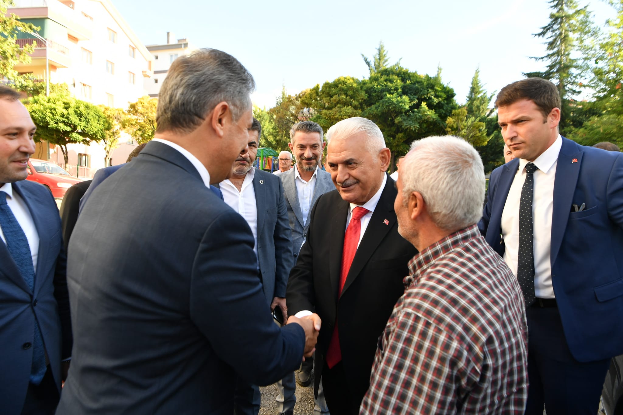 Başkan Binali Yıldırım Mamaklılara Misafir Oldu