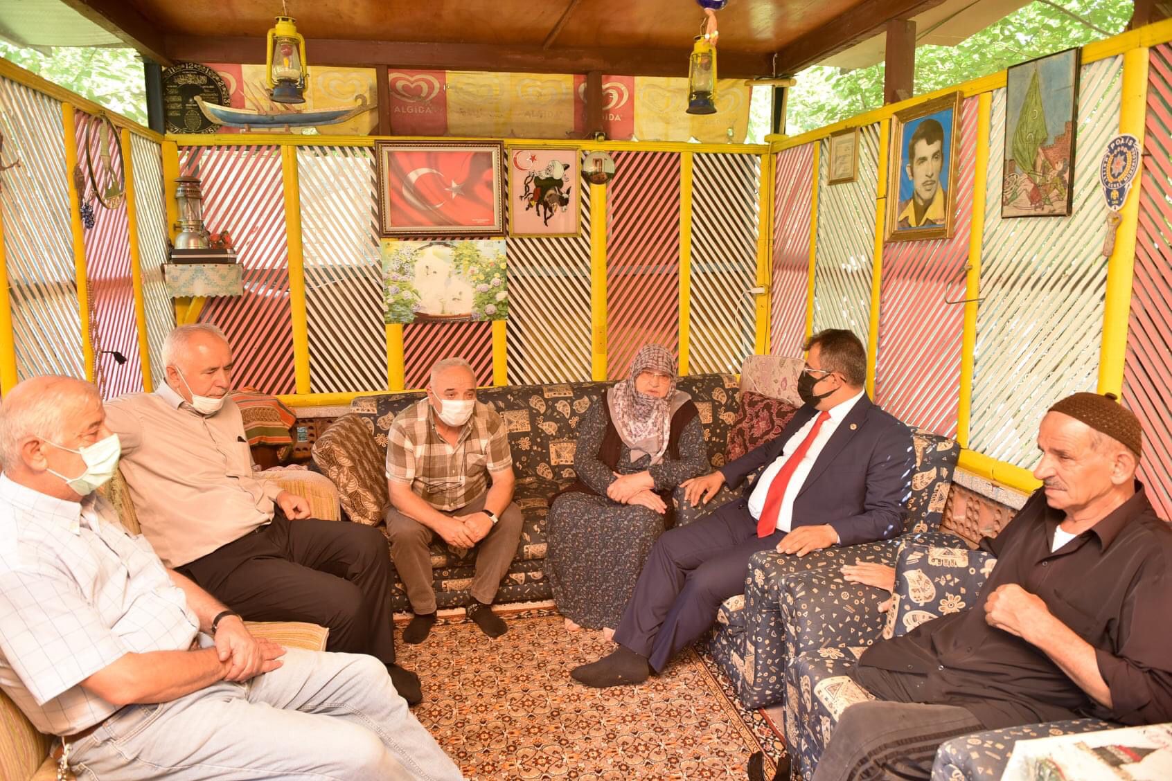 Başkan Çatal’dan Şehit Narin’in ailesine ziyaret