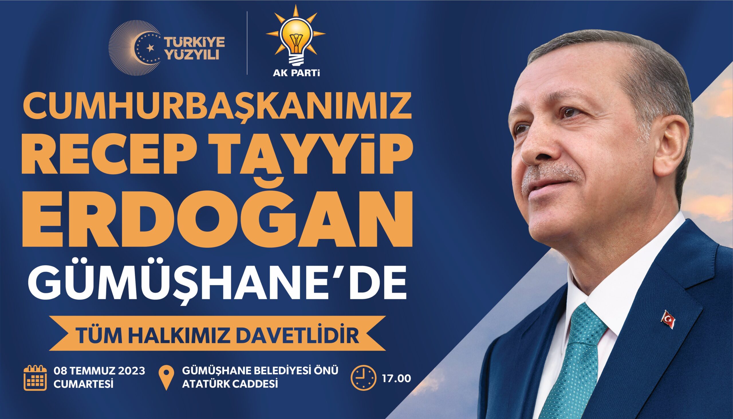 Başkan Ercan Çimen: Büyük Gümüşhane Mitingimize saatler kaldı 