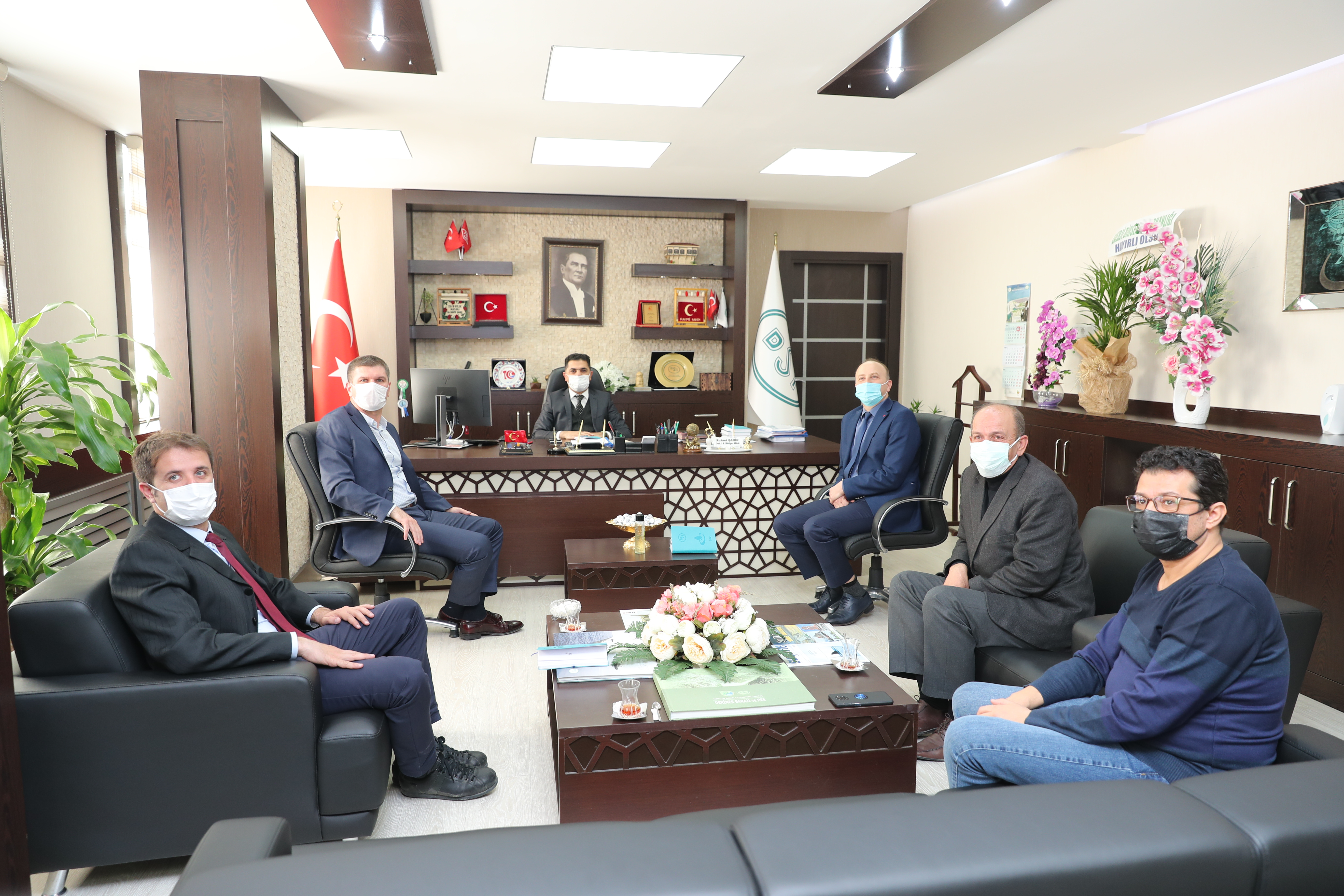 Başkan Ercengiz’den DSİ 18. Bölge Müdürlüğüne ziyaret