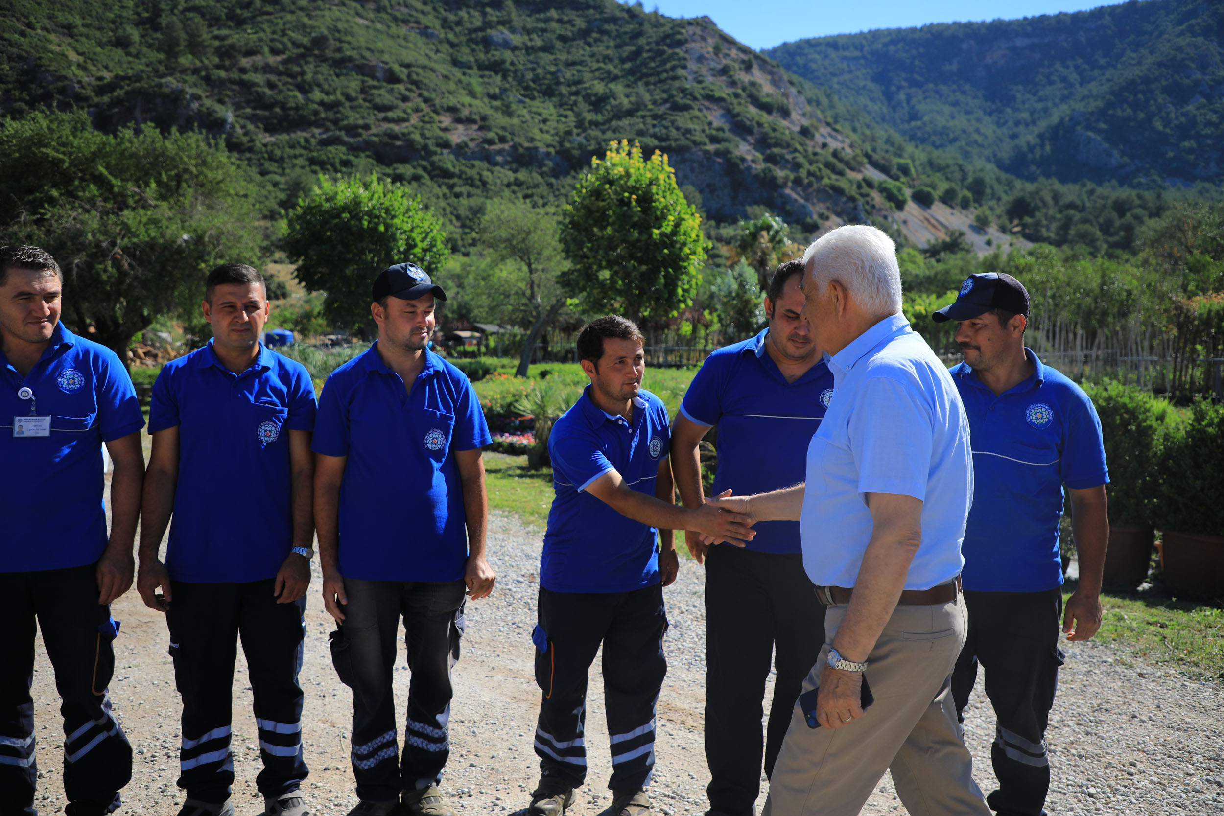 Başkan Gürün,personel ile bir araya geldi