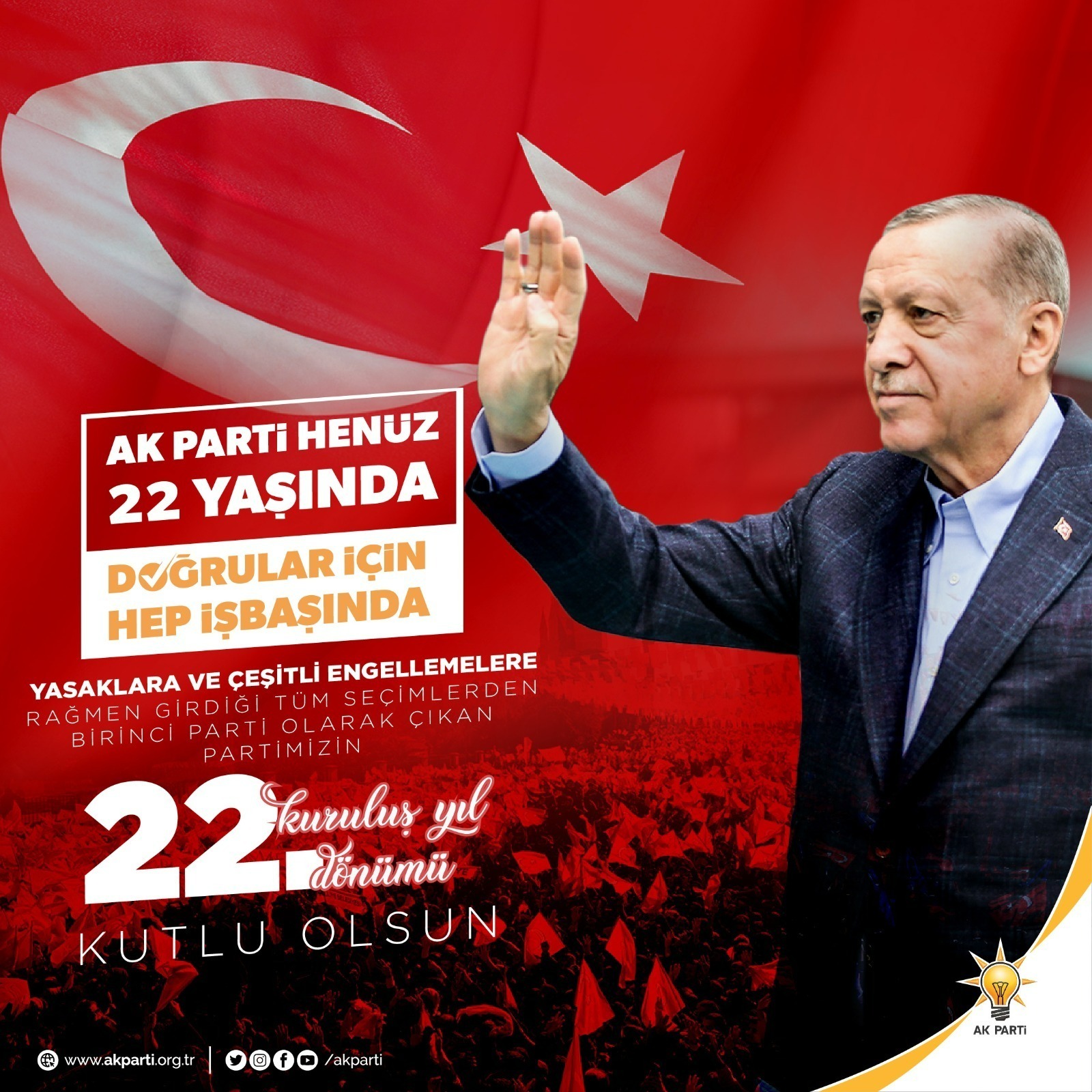 Başkan Hasan Togar : Nice Ak Yıllara