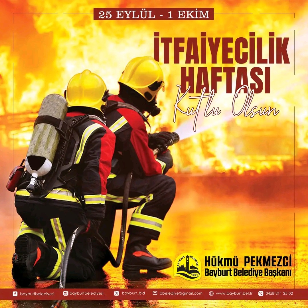 Başkan Hükmü Pekmezci İtfaiyecilik Haftası kutladı