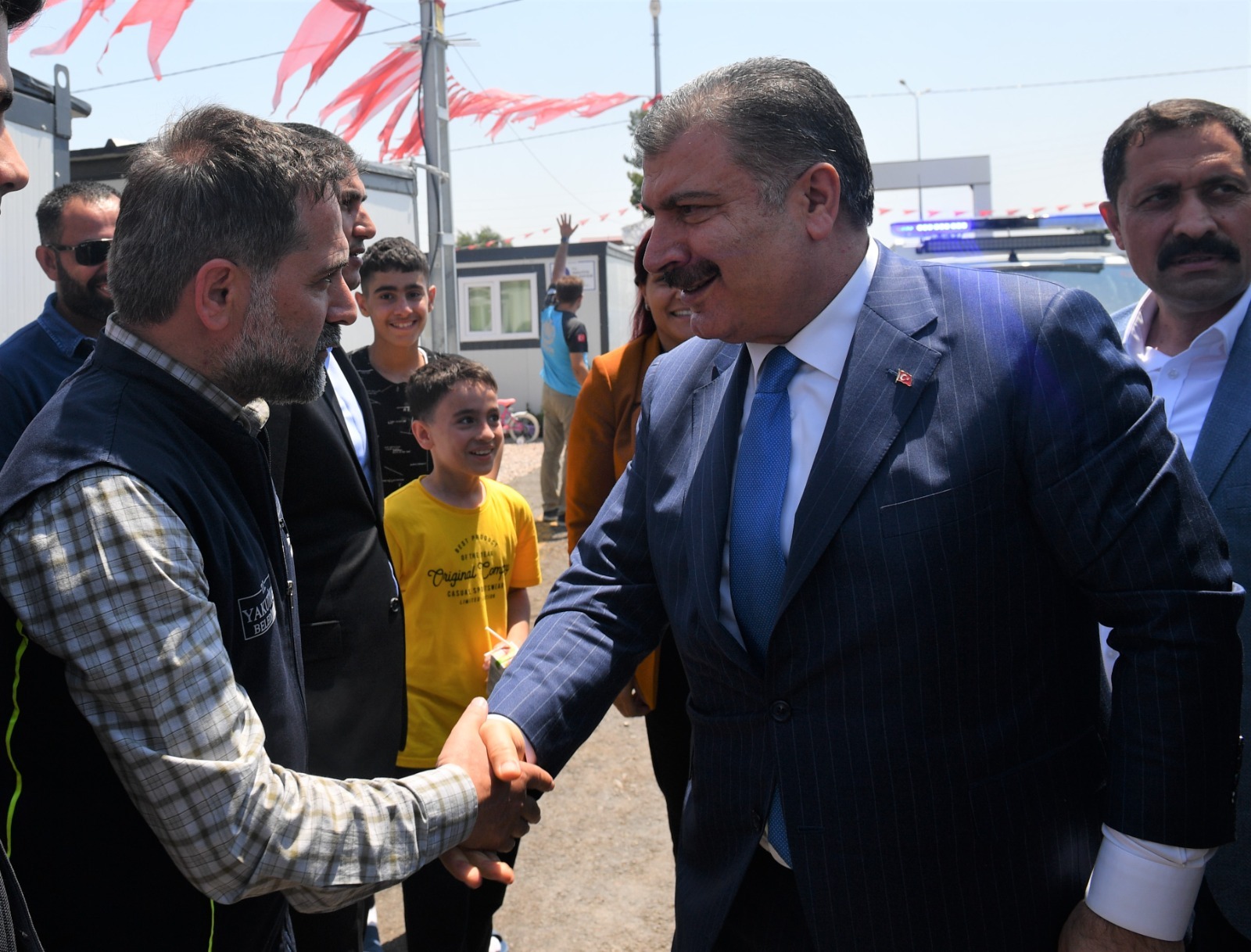 Başkan Mahmut Uçar Bayramı Hatay'da Depremzedelerle Kutladı