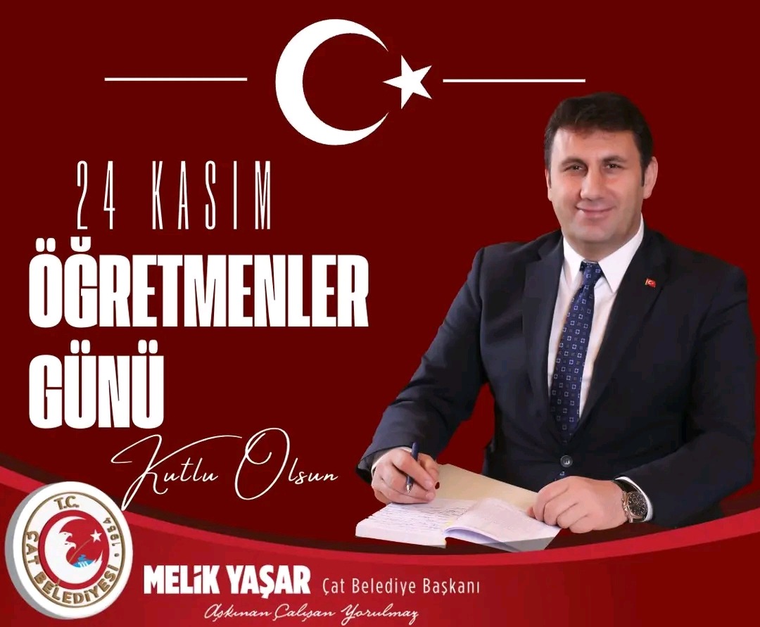 Başkan Melik Yaşar Öğretmenler Gününü Kutladı