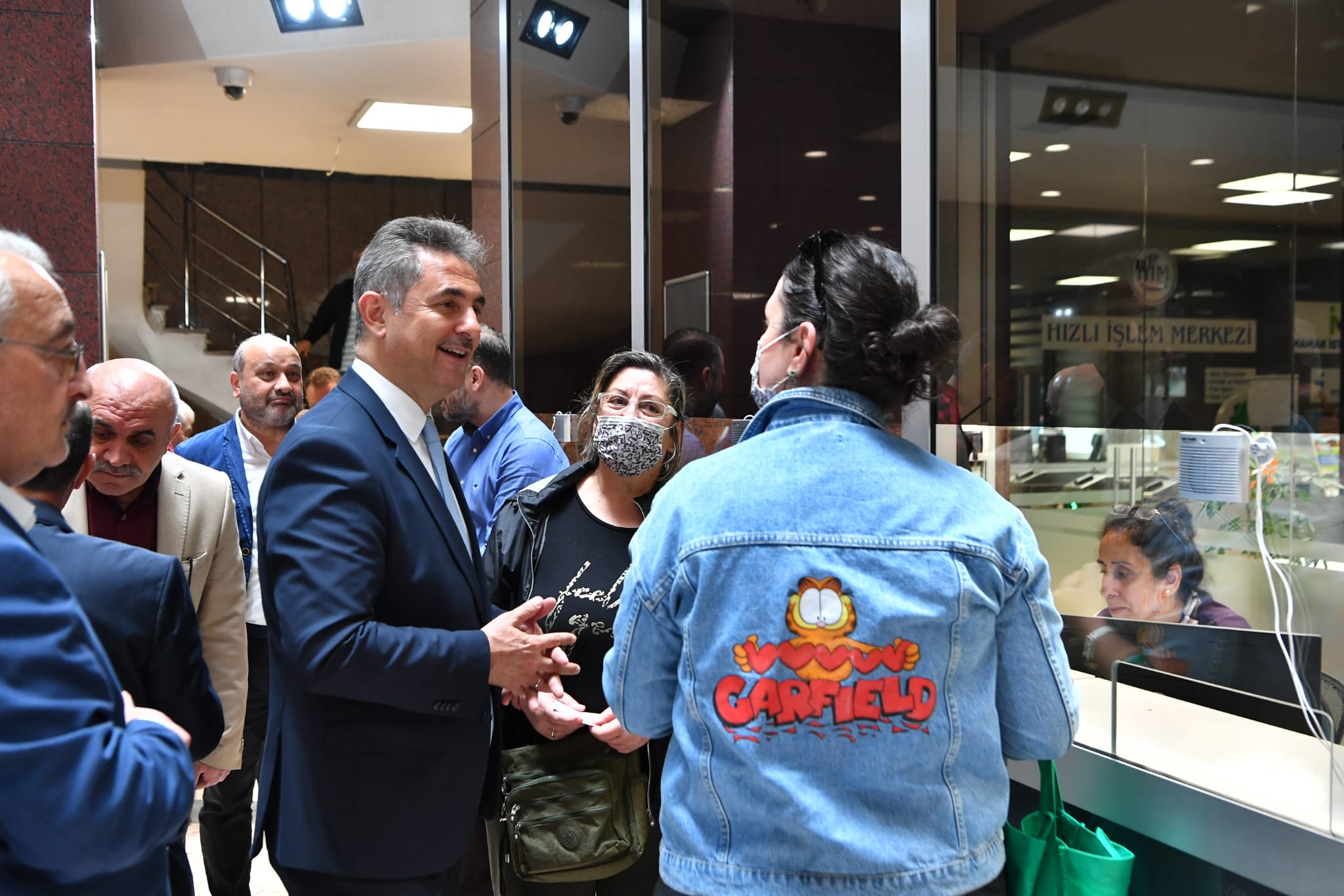 Başkan Murat Köse Vatandaşı Kapıda Karşıladı   