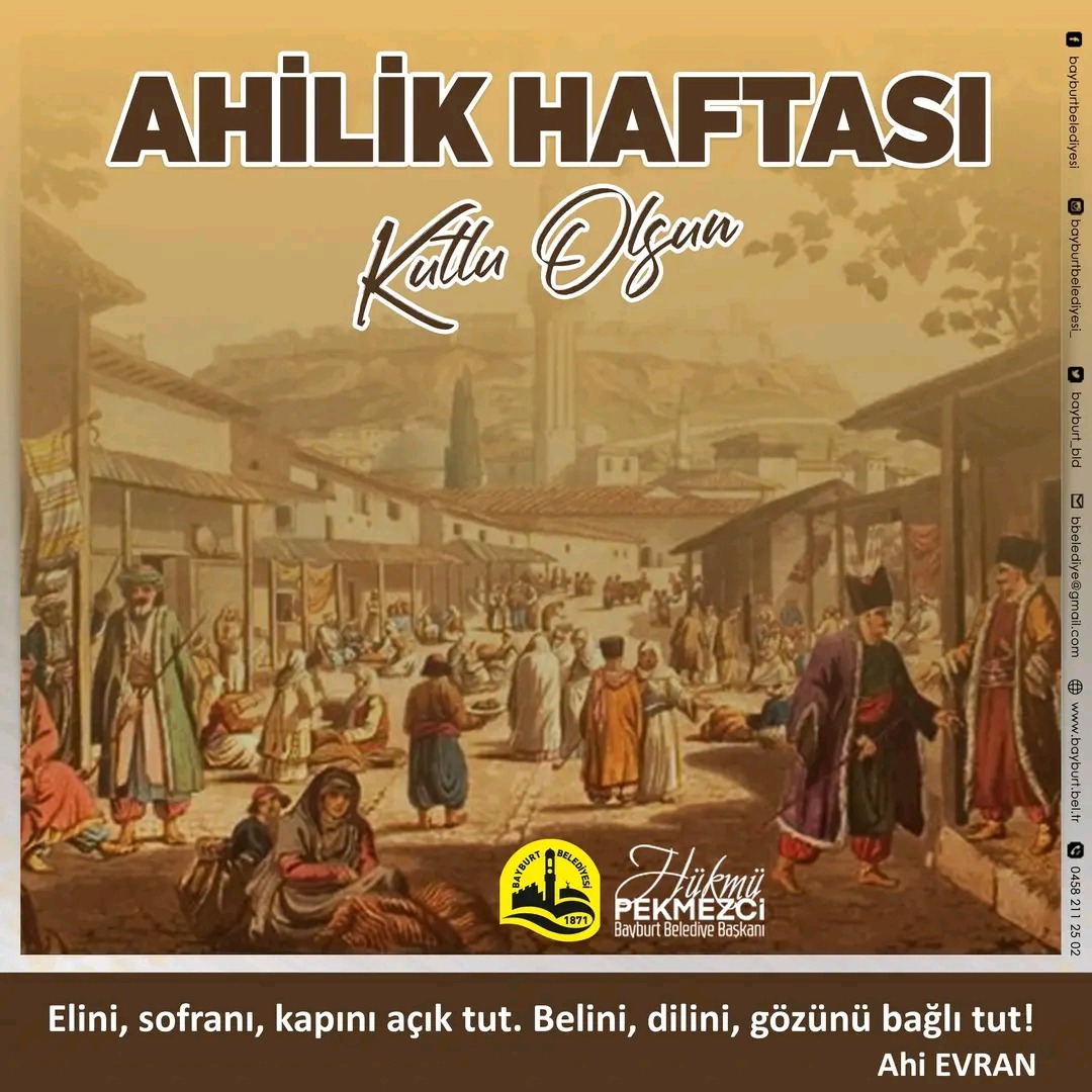 Başkan Pekmezci Ahilik Haftasını Kutladı