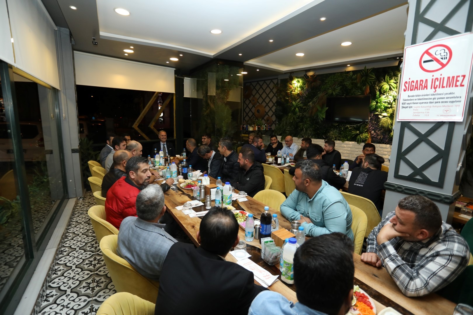 Başkan Taban Mermerci Esnafıyla Buluştu