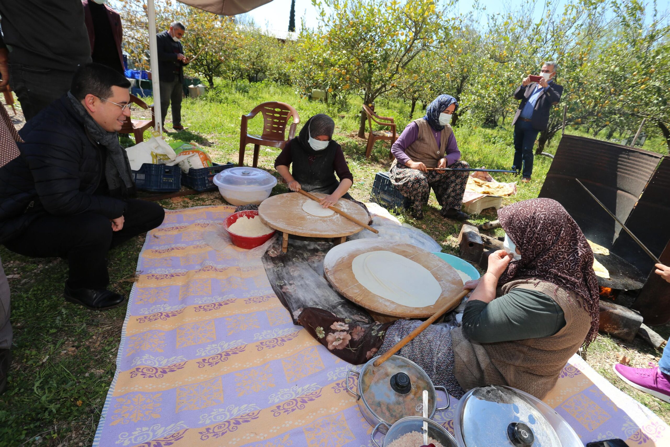 Başkan Tütüncü’nün hafta sonu mesaisi