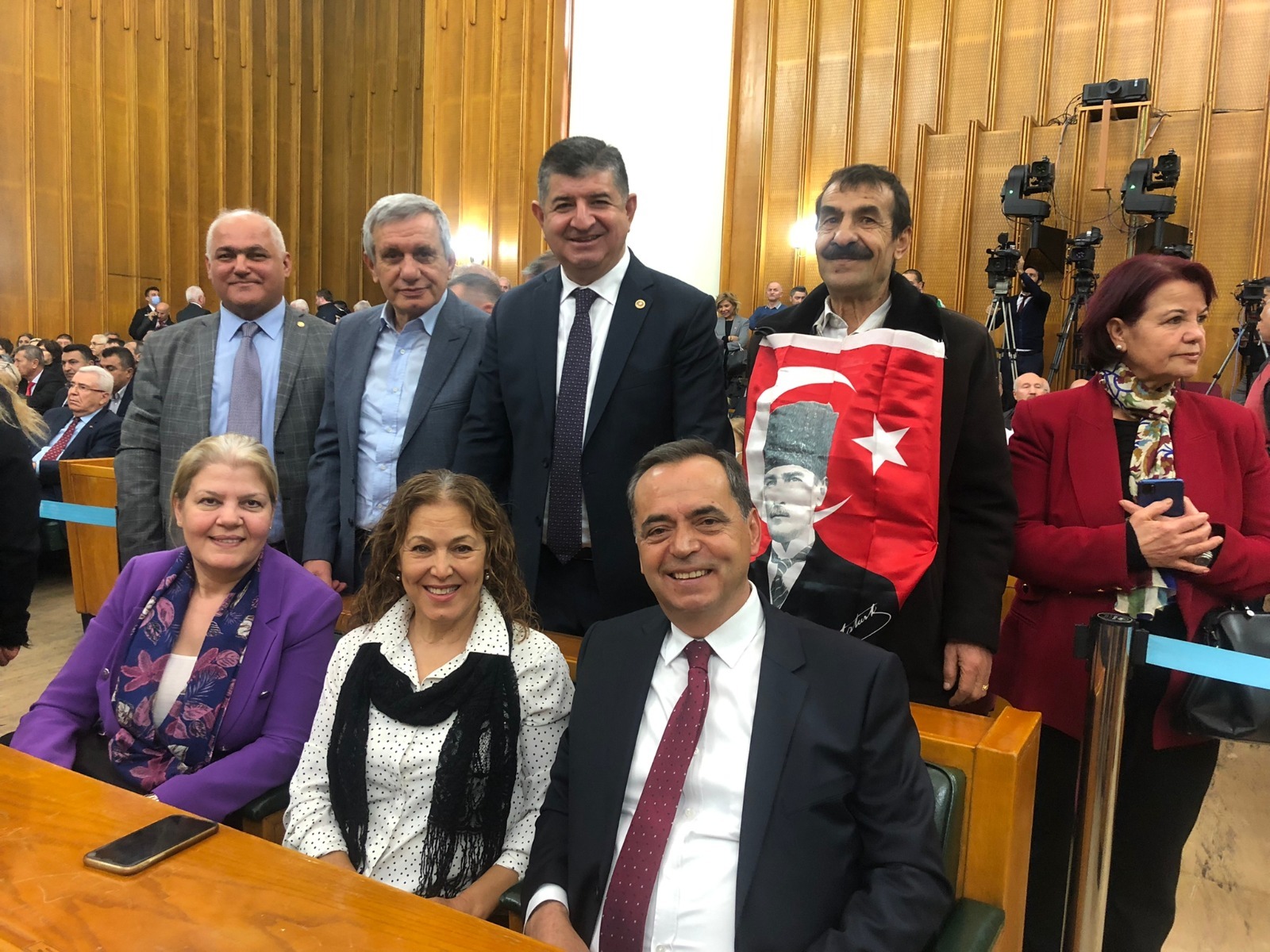 BAŞKAN YILMAZ TBMM’DE CHP’NİN GRUP TOPLANTISINA KATILDI