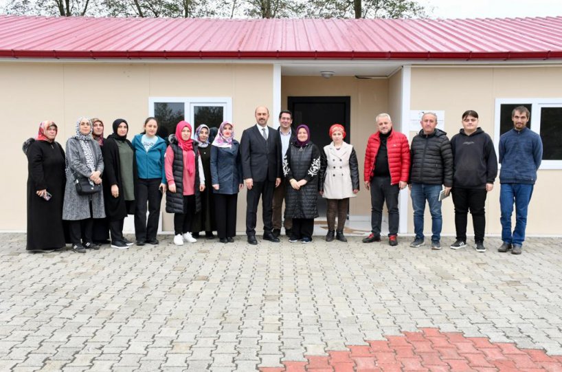 BAŞKANDAN KURSİYERLERE ZİYARET